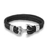 Navy Style Anchor Bracelet for Men and Women - EverlyCrafted
