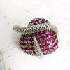Vintage Snake Pendant with Heart | 925 Sterling Silver Jewelry - EverlyCrafted