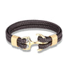 Navy Style Anchor Bracelet for Men and Women - EverlyCrafted