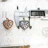925 Sterling Silver Heart Locket Pendant Jewelry for Women - EverlyCrafted
