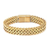 Punk Men's 12mm Wide Cuban Link Chain Bracelet - EverlyCrafted