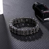 Retro Biker Chain Bracelet for Men - Stainless Steel Motorcycle Style - EverlyCrafted