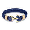 Navy Style Anchor Bracelet for Men and Women - EverlyCrafted