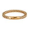 Men's Punk Rock Bicycle Chain Bracelet - 18k Gold Plated - EverlyCrafted