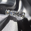 7.5ctw 925 Sterling Silver Oval Engagement Eternity Ring - EverlyCrafted