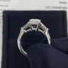 1/2/3/4 Carat Radiant Cut Moissanite Engagement Ring - EverlyCrafted