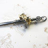 Large Sword Crown Pendant - 925 Sterling Silver Jewelry - EverlyCrafted