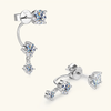 Moissanite 2.0 CTTW Stud Earrings in 925 Sterling Silver - EverlyCrafted