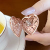 925 Sterling Silver Heart Locket Pendant Jewelry for Women - EverlyCrafted