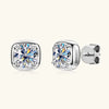 6.5MM 1CT Moissanite Earrings in 925 Sterling Silver - EverlyCrafted