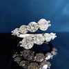 3.26 CTW Moissanite Engagement Ring in 18K Gold Plated 925 Sterling Silver - EverlyCrafted