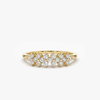 2mm Moissanite Flower Ring 925 Sterling Silver - EverlyCrafted