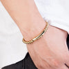 Men's Punk Rock Bicycle Chain Bracelet - 18k Gold Plated - EverlyCrafted