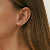 Oval Cut Moissanite Earrings in 925 Sterling Silver - EverlyCrafted