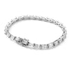 4x6mm Pear Zircon Tennis Bracelet in Sterling Silver - EverlyCrafted