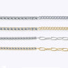 Moissanite Half Tennis Bracelet - 18k Gold Plated 925 Sterling Silver - EverlyCrafted