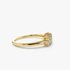 2mm Moissanite Flower Ring 925 Sterling Silver - EverlyCrafted