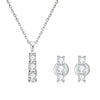 14K Gold Plated 925 Silver Moissanite Jewelry Set for Women - EverlyCrafted