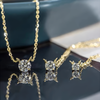 Moissanite Pendant Necklace 925 Sterling Silver - EverlyCrafted