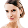 Moissanite 2.0 CTTW Stud Earrings in 925 Sterling Silver - EverlyCrafted