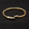Men's Punk Rock Bicycle Chain Bracelet - 18k Gold Plated - EverlyCrafted