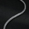 Zircon Tennis Bracelet 925 Sterling Silver Plated 18k White Gold - EverlyCrafted