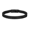 8MM Blue Stainless Steel Curb Chain Bracelet for Men & Women - EverlyCrafted