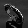 Men's Punk Rock Bicycle Chain Bracelet - 18k Gold Plated - EverlyCrafted