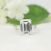 1/2/3/4 Carat Radiant Cut Moissanite Engagement Ring - EverlyCrafted