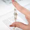 Moissanite Bracelet - 18k Gold Plated 925 Sterling Silver - EverlyCrafted