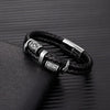 Norse Mythology Viking Compass Runes Amulet Bracelet for Men - EverlyCrafted