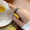 Ethnic Band Ring Kathmandu in 925 Sterling Silver - EverlyCrafted