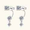 Moissanite 2.0 CTTW Stud Earrings in 925 Sterling Silver