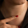 1/2 Carat Marquise Cut Solitaire Moissanite Diamond Pendant Necklace - EverlyCrafted
