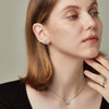 4cttw Radiant/Emerald & Pear Cut Moissanite Stud Earrings - EverlyCrafted