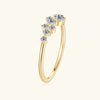 Round Moissanite Diamond Rings for Women - 925 Silver - EverlyCrafted