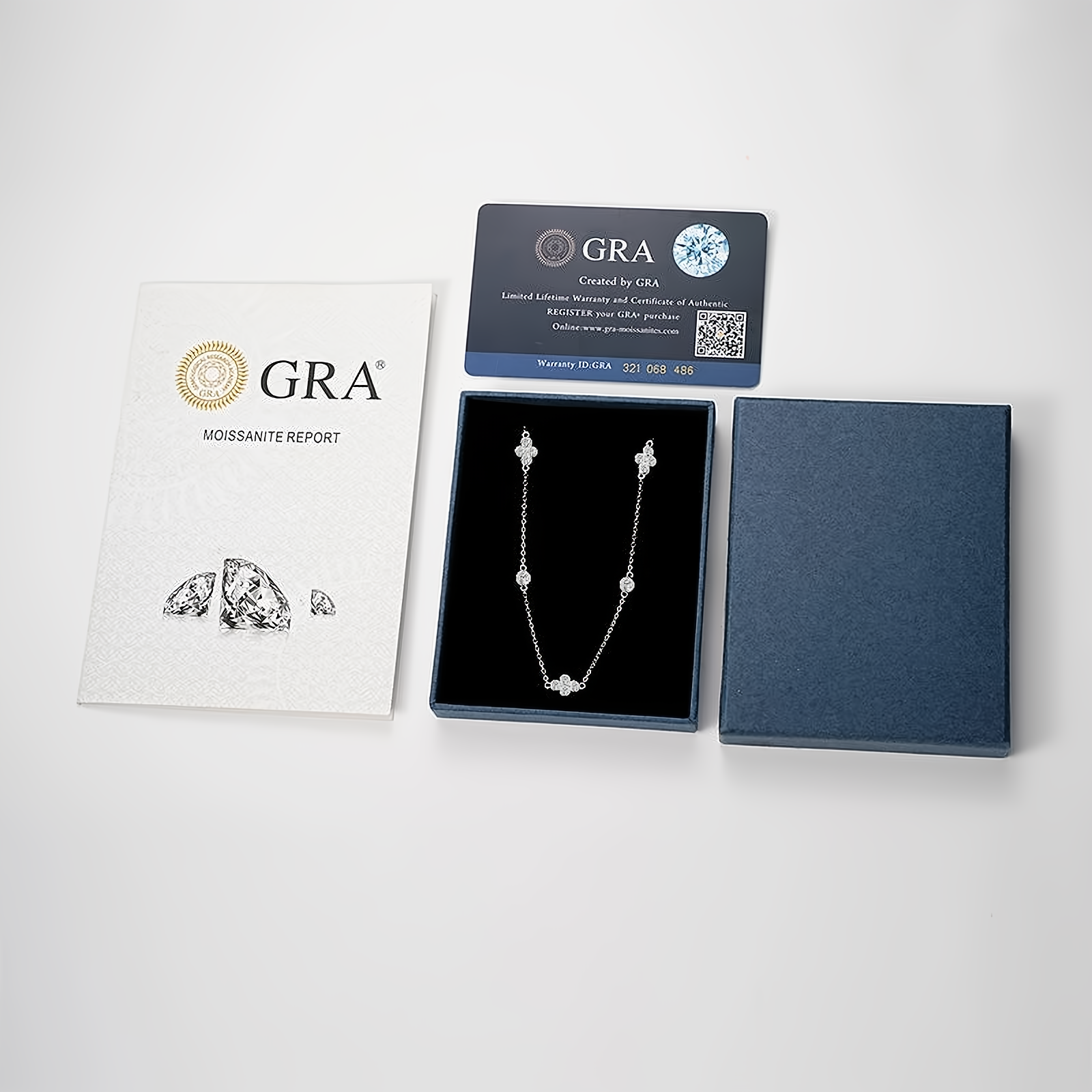 Elegant Moissanite Choker Necklace - 925 Sterling Silver - EverlyCrafted