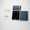 Elegant Moissanite Choker Necklace - 925 Sterling Silver - EverlyCrafted