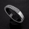 Punk Men's 12mm Wide Cuban Link Chain Bracelet - EverlyCrafted