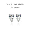 8 CTW VVS1 Pear Moissanite Earrings for Women - 925 Silver Plated - EverlyCrafted