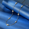 Elegant Moissanite Choker Necklace - 925 Sterling Silver - EverlyCrafted