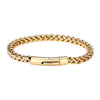 Men's Punk Rock Bicycle Chain Bracelet - 18k Gold Plated - EverlyCrafted