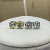 6.5MM 1CT Moissanite Earrings in 925 Sterling Silver - EverlyCrafted