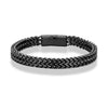 8MM Blue Stainless Steel Curb Chain Bracelet for Men & Women - EverlyCrafted