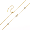 Elegant Moissanite Choker Necklace - 925 Sterling Silver - EverlyCrafted
