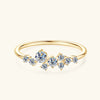 Round Moissanite Diamond Rings for Women - 925 Silver - EverlyCrafted