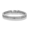 8MM Blue Stainless Steel Curb Chain Bracelet for Men & Women - EverlyCrafted