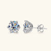 925 Silver Moissanite Jewelry Set with Gold Plating - EverlyCrafted