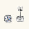 6.5MM 1CT Moissanite Earrings in 925 Sterling Silver - EverlyCrafted