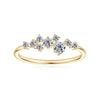 Round Moissanite Diamond Rings for Women - 925 Silver - EverlyCrafted